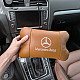 Комплект 2шт для подголовника Mercedes-Benz изготовлен из натуральной коричневой кожи. Комфорт в авто