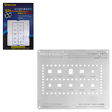 BGA-трафарет Mechanic S24-90, HI MF/WiFi/Audio IC