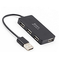 USB 2.0 hub 4 порти Хаб компакт