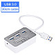 Универсальное устройство USB 3.0 Combo hub Картридер Хаб 3 порта