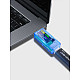 Тестер USB багатофункціональний U96 TFT екран з нагрузкою та роз'ємами крокодил