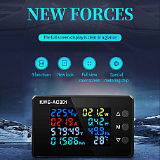 Ватметр Keweisi KWS AC301L-100 змінного струму AC 300 В 100 А з інтерфейсом RS485