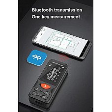 Лазерний далекомір Bluetooth рулетка кутомір Lomvum E60
