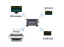 Осцилограф Hantek iDSO1070A двоканальний 70 МГц USB WiFi