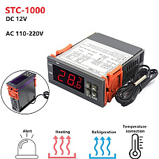 Регулятор температури STC-1000 термостат реле 10 А