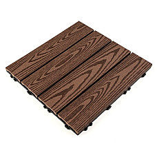 Композитная плитка WPC кедр 30*30CM*2СM (D) SW-00001705