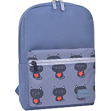 Рюкзак Bagland Молодежный mini 8 л. серый 750 (0050866)