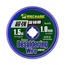 Стрічка для випаювання Mechanic DW50 1015 , ш. 1,0 мм, (Д) 1,5 м